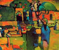 Kandinsky, Wassily - Arabs (Cemetery)